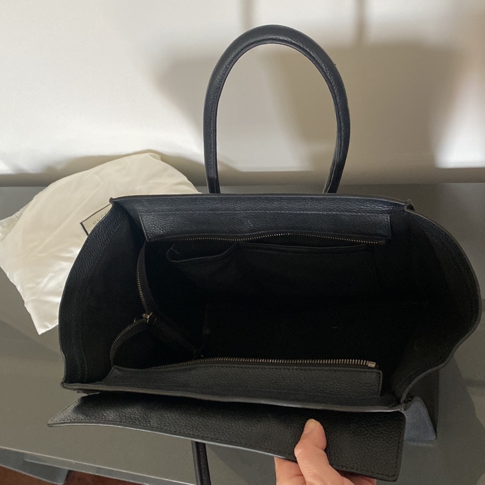 Authentic Celine Micro Luggage Handbag - image 3